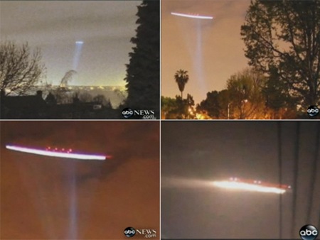 Objeto voador intrigou chineses no começo de julho (Foto: Reprodução/ABC News)