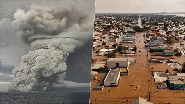 O que a enchente no RS e a erupção do vulcão Hunga Tonga tem em comum?